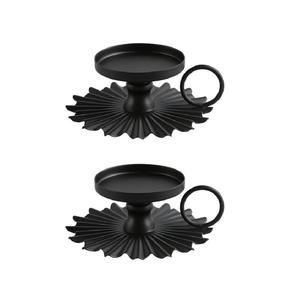 Nouveauté, dernière conception, centre de table de mariage en cristal doré à cinq bras, fait à la main, moderne, en métal, candélabre - Product Image 6