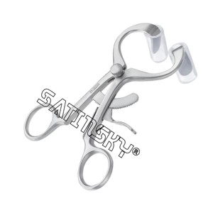 Écarteurs buccaux JENNINGS 9 CM en acier inoxydable, instruments chirurgicaux fabriqués en acier inoxydable AISI 420 - Product Image 3