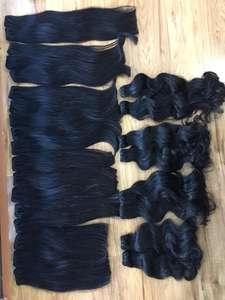 พื้นผิวธรรมชาติผมกัมพูชาดิบหยักธรรมชาติผลิตภัณฑ์ยอดนิยมกลุ่มผมขายส่งผู้ขายผมบริสุทธิ์ - Product Image 6