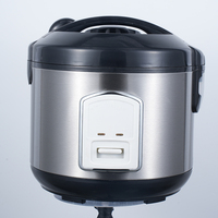 Cuisinière à riz électrique portable mini en gros d'usine 1L/1.5L/1.8L/2.2L/2.8L OEM avec tasse à mesurer et spatule KC02004