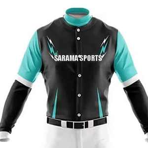 Uniforme de Béisbol de Diseño Moderno y Estilo Nuevo, Uniforme de Béisbol de Color Sólido de Primera Calidad para Venta en Línea - Product Image 1
