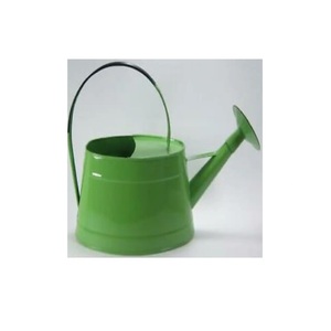 Pan-tone Green Water Planter <b>Cane</b> With Shiny Handle Unique Classic Designer Metal Eco Friendly Water Can Best Quality - Product Image 4