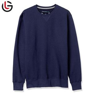 Diseño personalizado de los hombres de otoño sudaderas servicio OEM de alta calidad de cuello redondo de lana impermeable transpirable de color personalizado de ajuste regular - Product Image 6