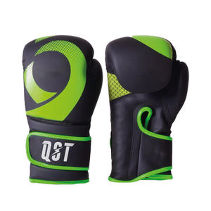 Fournisseur le mieux noté de gants de boxe rembourrage en mousse moulée durable en cuir Rex évacuation de l'humidité crochet boucle fermeture OEM Arts martiaux - Product Image 1