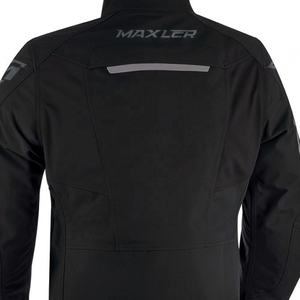 Veste de moto imperméable toutes saisons avec détails réfléchissants, veste d'équitation courte approuvée CE avec textile respirant - Product Image 6