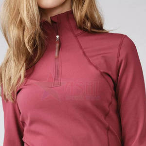 Sudadera Profesional de Equitación para Mujer, Transpirable, Impermeable, Cortavientos, de Poliéster y Elastano, con Cremallera, Elástica - Product Image 2