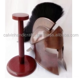 Cascos medievales Casco vikingo medieval histórico Armadura de batalla de Calvin artesanía - Product Image 6