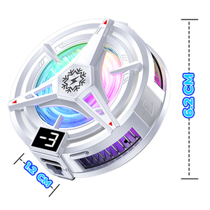 Raffreddatore Magnetico RGB per PC e Telefono con Funzione Impermeabile e Luce ad Anello - Product Image 5