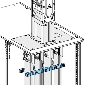 Supporti per Barre SCHNEIDER ELECTRIC KTB0000YS1 per Canaline KT con Spaziatura tra Conduttori Nudi di 115mm - Product Image 1