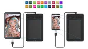 แท็บเล็ตกราฟิกไร้สายบลูทูธตกแต่ง Mini7W - Product Image 6