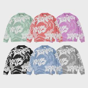 OEM ODM alta calidad Digital diseño personalizado Dtg impreso 200gsm manga completa gráfico personalizado camisetas unisex 100% algodón - Product Image 4