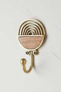 Handcrafts Floral Design <b>Wall</b> Hook Cheap Price Metal Decorative Hooks And Holder <b>Towel</b> Clothes Hanger Hot Sale Brass Coat Hook - Product Image 6