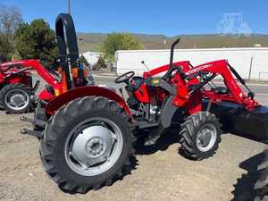 2022 MASSEY FERGUSON 2604H <b>Wheel</b> Tractor Used with Over 50,000 Hours and 200kg <b>Weight</b> - Product Image 3