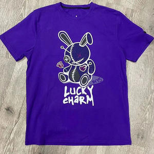 2024 fabricant de t-shirts personnalisés logo qualité top personnalisé 3d bouffée impression slim-fit t-shirt ample bouffée impression t-shirt - Product Image 3