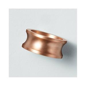 Meilleurs ronds de serviette faits à la main de concepteur de forme bonne qualité porte-serviettes en métal coloré pour la décoration de Table de dîner de fête de mariage - Product Image 2