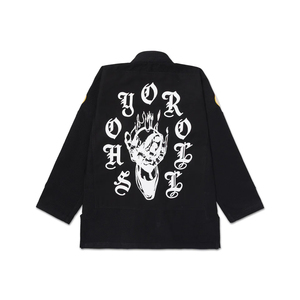 ชุดกิโมโน BJJ GI สำหรับผู้ใหญ่ผ้าฝ้ายระบายอากาศได้ดีชุดเล่นโยคะไข่มุก100% - Product Image 6