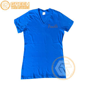 เสื้อยืด Sigma Gamma Rho สำหรับผู้หญิงเสื้อสำหรับสโมสรผ้าฝ้ายเจอร์ซีย์คุณภาพสูงระบายอากาศได้ดี - Product Image 3