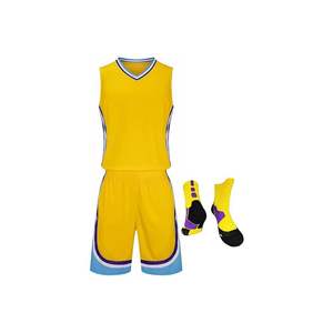 Ensemble de maillot de basket-ball réversible personnalisable BSCI, shorts d'été respirants, vente en gros, pas cher, uniforme sublimé, taille plus - Product Image 5