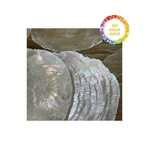 Elegante concha de Capiz pulida para decoración con temática costera, decoración del hogar hecha a mano y proyectos de artesanía artística - Product Image 6