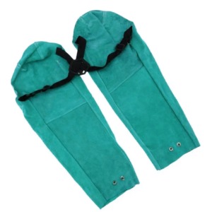 ถุงมือเชื่อมหนังวัวแบบแยกแขนเสื้อหนังเพื่อความปลอดภัยป้องกันการลื่น - Product Image 1