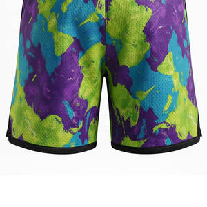 Pantalones Cortos de Baloncesto Sublimados Personalizados para Hombre, Ropa Deportiva Ligera de Malla para Gimnasio, Entrenamiento y Juego en Cancha - Product Image 3
