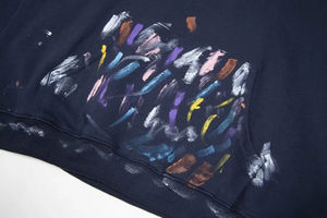 Trend Items 2023 Oem Solid Logo Print Algodón Oversized Custom Unisex Gallery Hoodie Winter Solid Hoodie de alta calidad - Product Image 3