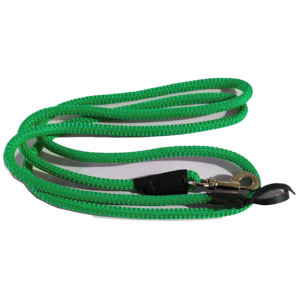 Licol de cheval en nylon souple durable avec matériel en acier inoxydable en laiton accessoires en polyester de corde de plomb de selle anglaise - Product Image 1