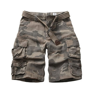 Hot Sale Cotton Made Light Weight Men Cargo Shorts Breathable Loose Fit Best Selling Cargo Shorts For Men - Product Image 1