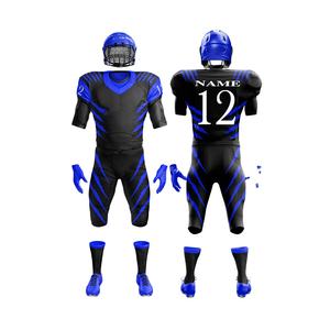 เสื้อเจอร์ซีย์และกางเกงอเมริกันฟุตบอลชุดเครื่องแบบพรีเมี่ยมแขนสั้น - Product Image 1