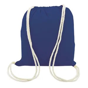 Zaini Sportivi Personalizzabili in Cotone Rolinka con Coulisse, Borsa Promozionale Personalizzabile per Gadget - Product Image 4