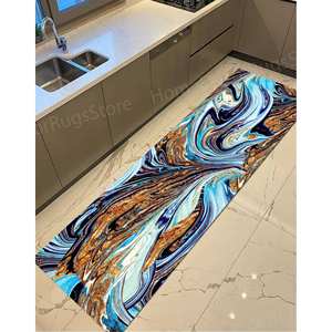 Gold Marble <b>Rug</b>, Bedroom <b>Rug</b>, Printed <b>Rug</b>, Modern Luxury Design,<b>Chenille</b> <b>Rug</b> - Product Image 4