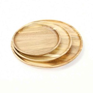 Bandejas para servir alimentos de madera de acacia de nueva popularidad con precio al por mayor - Product Image 2
