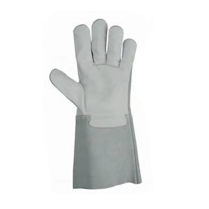 Gants de soudage en cuir de qualité supérieure Arrivée Résistance à la chaleur Gants de sécurité raisonnables Résistance à la chaleur Service OEM personnalisé meilleur - Product Image 3