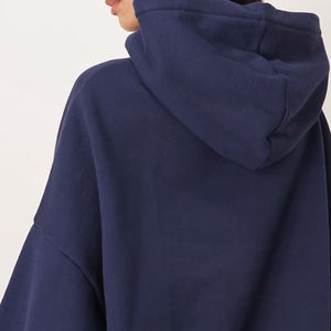 Sudadera con Capucha Extra Grande de Felpa Gruesa y Acogedora para Mujer, Estilo Urbano de Invierno, Ajuste Holgado Informal, Marca OEM, Último Diseño - Product Image 3