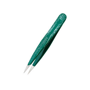 Pinzas para Extensión de Pestañas con Recubrimiento de Papel Personalizado, Punta Puntiaguda, Acero Inoxidable Alemán, Pinzas para Pestañas Postizas para Belleza - Product Image 4