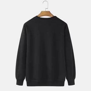 เสื้อสเวตเตอร์คอกลมแขนยาวของผู้ชายเสื้อสวมหัวคอกลมแขนยาวออกแบบได้ตามต้องการ - Product Image 2