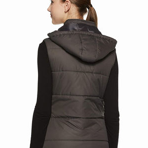 Chaleco acolchado para mujer, chaqueta sin mangas, chaleco acolchado impermeable cálido con diseño y tamaño personalizados - Product Image 2