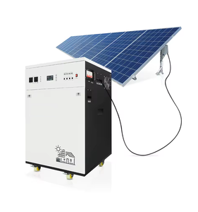 All in One <b>Solar</b> Power <b>Generator</b> 1500W Portable <b>Solar</b> <b>Generator</b> with Built in <b>Solar</b> Panel for RV Camping - Product Image 5