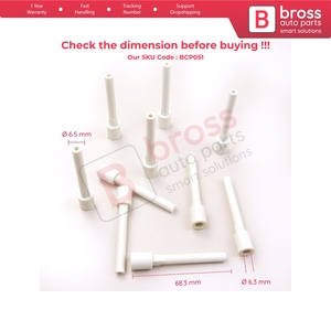 BCP051 10 Piezas de Cuerda de Repuesto para Mecanismo de Elevalunas Tipo BCP051 - Product Image 5
