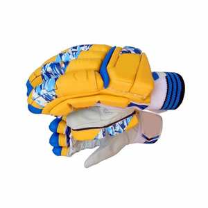 Gants de cricket en cuir sur mesure léger Durable rembourrage souple Flexible conception confortable dernière haute qualité ambidextre - Product Image 4