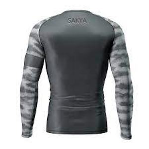 เสื้อครอปซิปครึ่งแขนยาวสำหรับใส่ออกกำลังกายเสื้อกีฬารัดรูปแขนยาวพิมพ์ซับลิเมชันแบบกำหนดเอง - Product Image 2