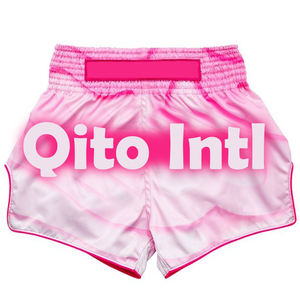 Short de boxe Pro pour homme Short de combat en satin léger avec ceinture large pour l'entraînement et la compétition en anneau - Product Image 6