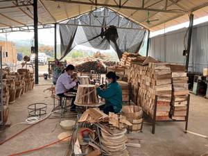 Paniers de crabe boisseau en bois avec couvercle durables, écologiques et fabriqués à la main du Vietnam pour les fruits de mer et l'utilisation polyvalente - Product Image 3