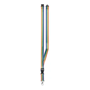 BOWYARD RPET Rainbow <b>Lanyard</b> Sustainable Promotional Gadgets - Product Image 2