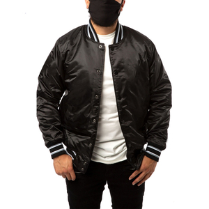 ในแจ็กเก็ตซาตินสไตล์วินเทจสำหรับผู้ชายแจ็กเก็ตผ้าซาตินสไตล์วินเทจของคุณเองจากอุตสาหกรรมที่น่าตื่นตาตื่นใจ - Product Image 2