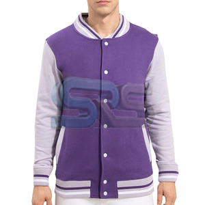 Veste d'hiver Letterman pour hommes avec logo personnalisé de qualité supérieure Streetwear à manches longues à la mode surdimensionné respirant vêtements d'extérieur décontractés - Product Image 4
