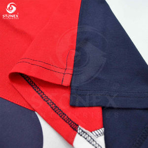 Venta al por mayor de alta calidad Botón de cuello Polo Unisex Casual POLO camisa logotipo personalizado Camiseta de los hombres - Product Image 5