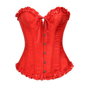 Corsé de nuevo diseño, corsé para mujer, corsé de cinturón delgado de encaje Sexy para mujer, borde moldeador sobre los pechos, corsé de boda, ropa moldeadora - Product Image 1