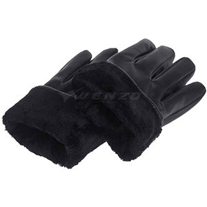 Service OEM Gants d'Hiver en Cuir pour Écran Tactile Extérieur de Haute Qualité Doublure en Coton Confortable Respirant - Product Image 6