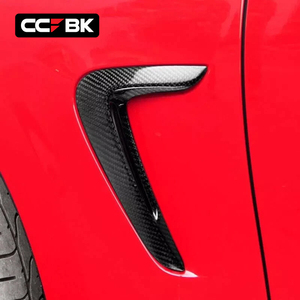 Pour <span class=keywords><strong>BMW</strong></span> F32 F33 F36 420i 430i 435i 440i 2013-2020, caches d'aération latéraux en carbone sec, garnitures de conduits d'air, inserts de calandre 51742339327 - Product Image 3